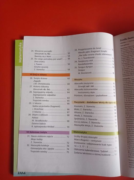 Nowi Tropiciele klasa 1, podręcznik część 4, (brak)