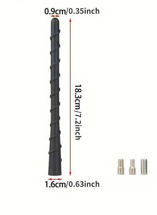 Antena de Tejadilho Universal para Automóvel (Nova / Sem Uso)