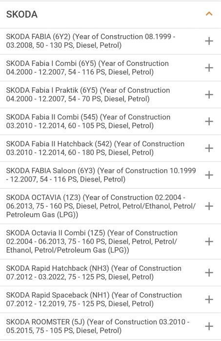 Reservatório de água novo para automóveis  wv , skoda e audi .