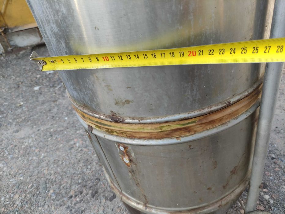 Бак из нержавейки передвижной