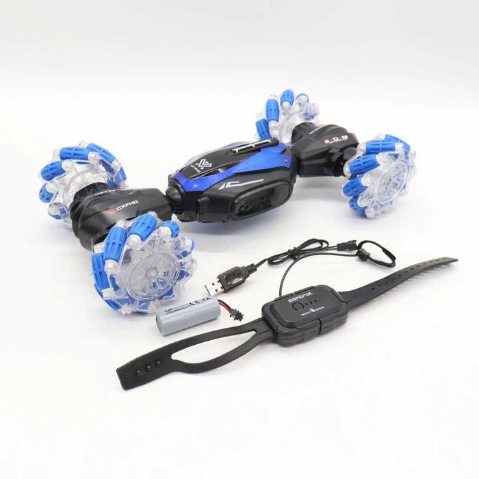 Машинка перевертень на радіокеруванні з пультом і браслетом Car NC02A