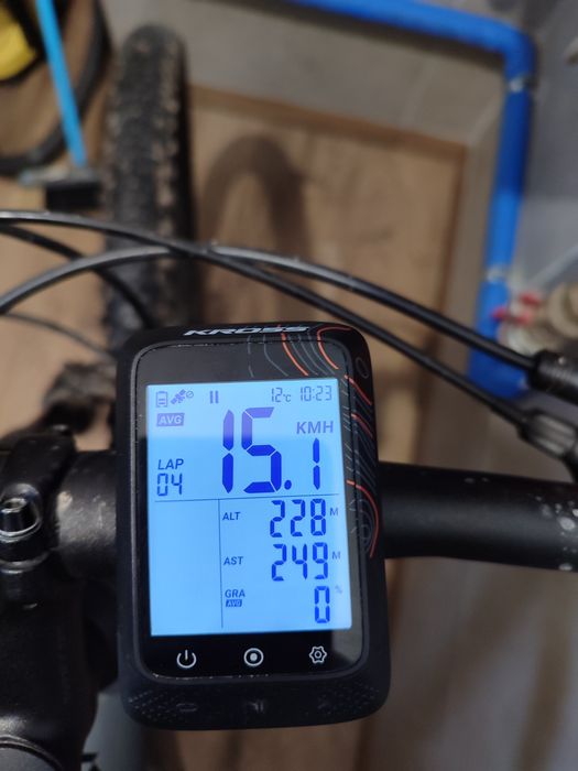 Licznik rowerowy GPS bezprzewodowy  Kross 439