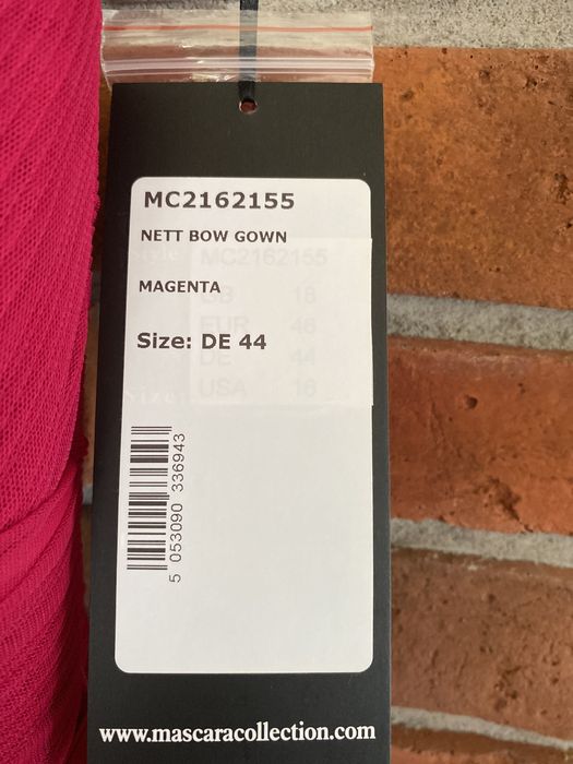 My Mascara Curves Sukienka Koktajlowa - magenta r44