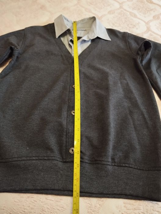 Джемпер подростковый обманка - рубашка Бренд " CEGISA"