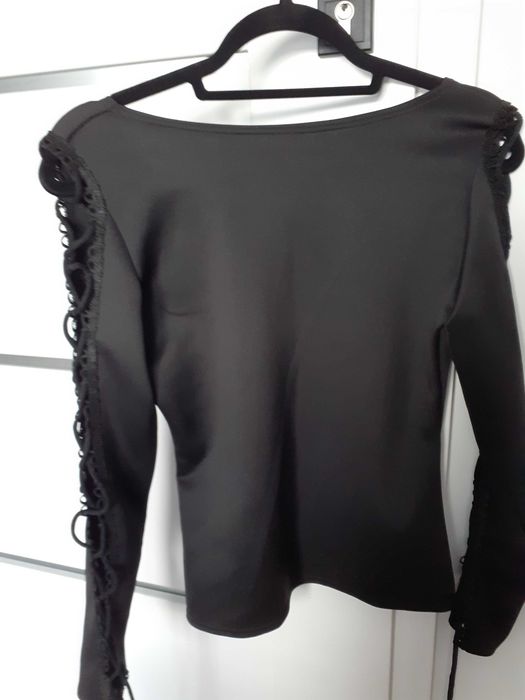 Czarna elegancka bluzeczka rozm. s/m