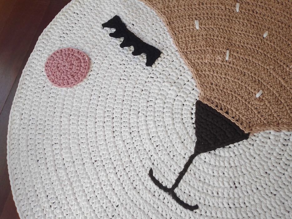 Tapete Infantil de Crochê