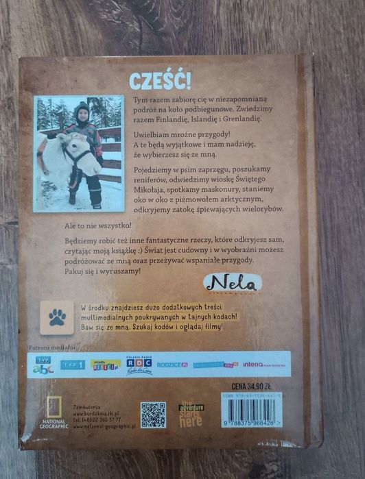 Książka " Nela na kole podbiegunowym"