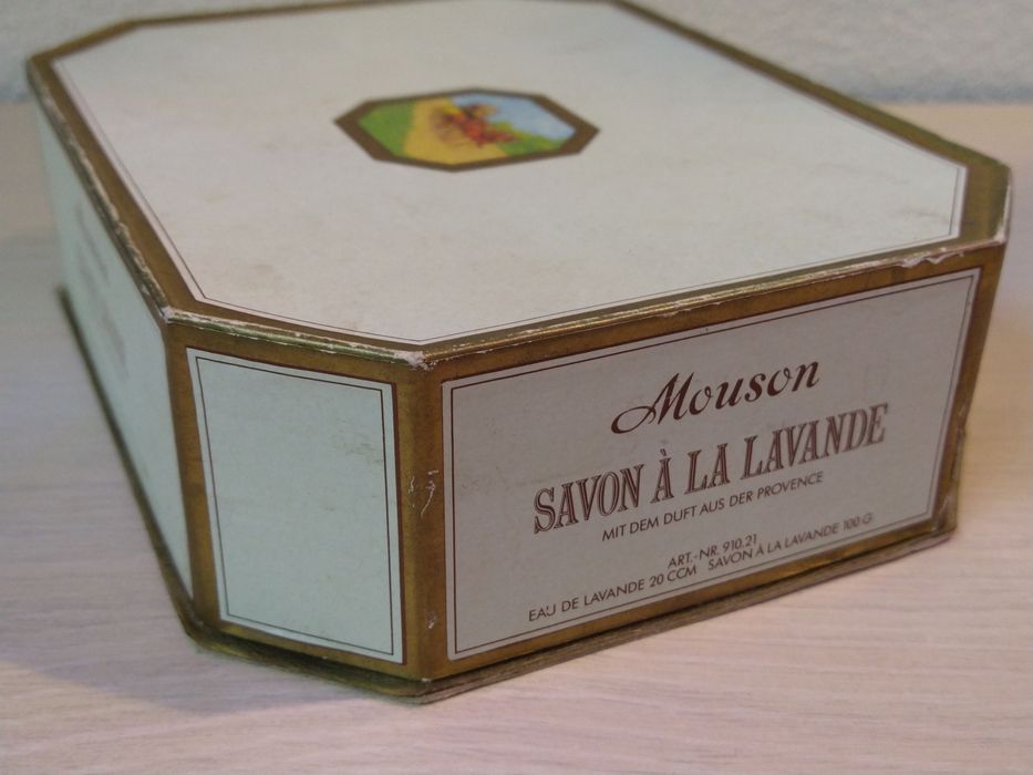 Парф. набір Mouson eau de Lavande (парфуми + мило) - вінтаж, рідкість
