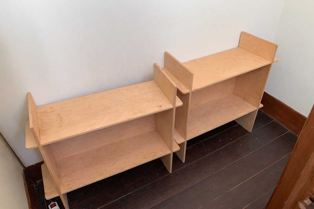 2x Prateleiras IKEA OVERALLT - linha especial e descontinuada