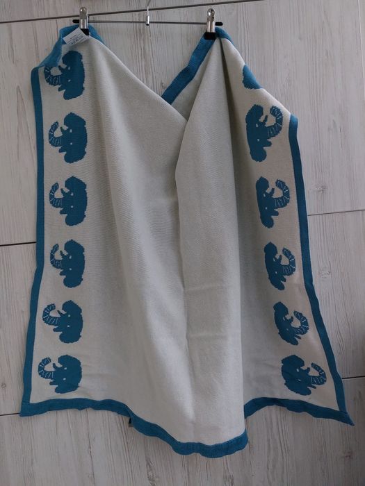 Брендовий двосторонній дитячий плед Lily&Dan 70*90см 100%бавовна