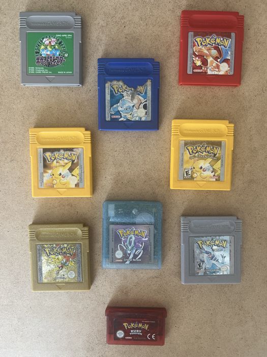 Jogos Pokemon Originais