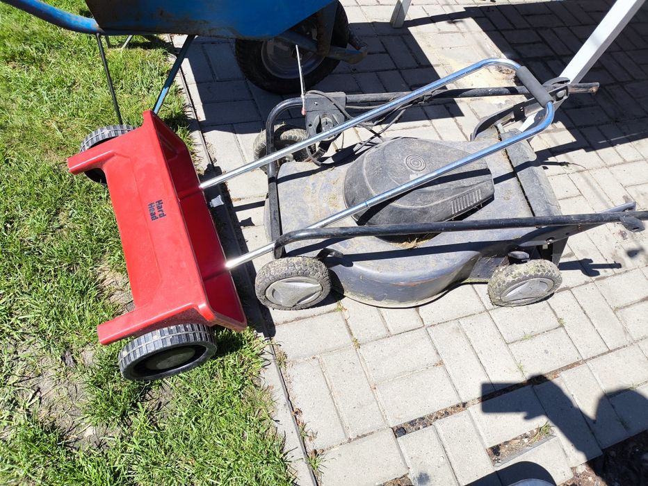 Kosiarka elektryczna Trawis + siewnik