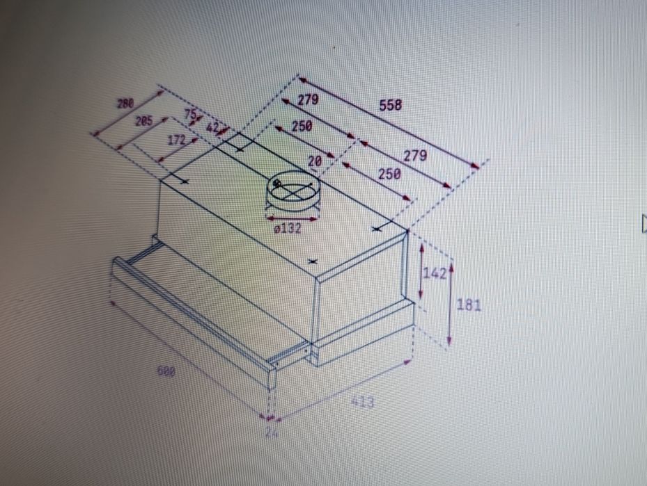 Exaustor Teka TL 6310 cor branco 60cm
