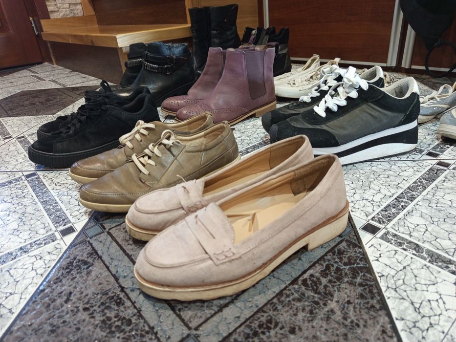 zestaw  butów 10 par 130zl buty rozmiar 38