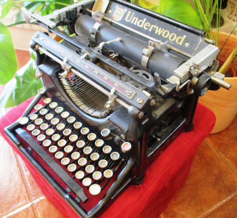 Maquina de escrever Underwood -No.5 - 1925