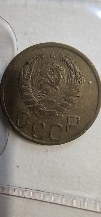 Монета 20 копеек 1942 года в бронзе Р 4-5 Раритет