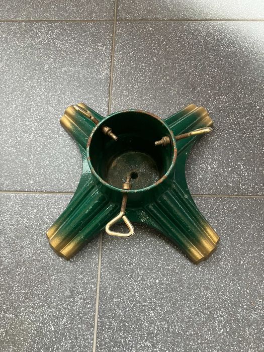 Stojak na choinkę metalowy stabilny, ciężki