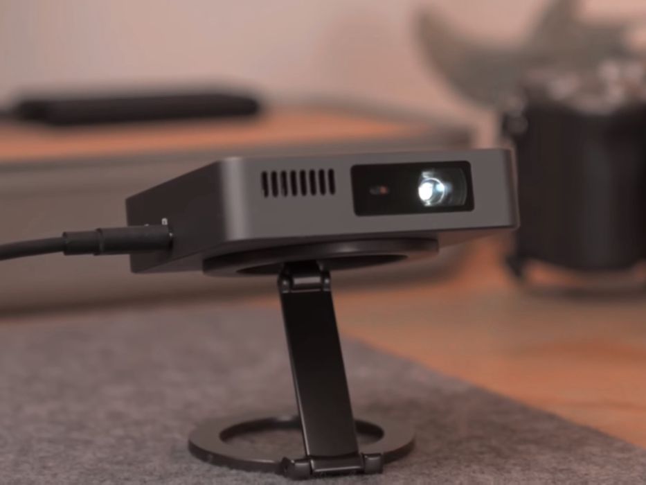 Mini Projetor USB-C 720p foco a laser63825210588545122