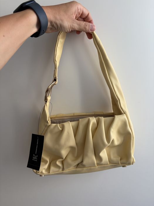 Mala I.N.C. de ombro butter yellow