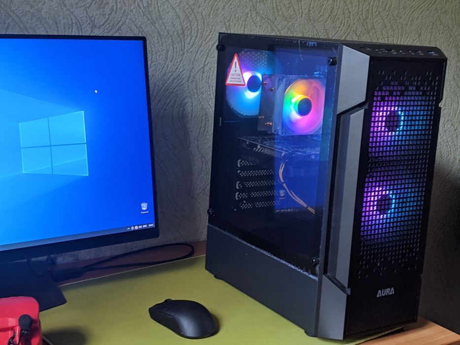 Игровой компьютер Intel Xeon E5-2630v4 10/20*3,2Ггц 16ГБ ОЗУ DDR4