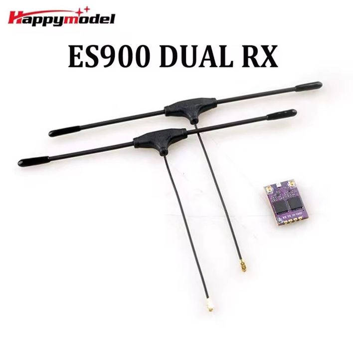 Приймач HappyModel ES900 DUAL RX ELRS Diversity 915MHz