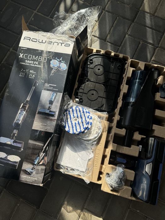 Odkurzacz bezprzewodowy 2w1 z funkcja mopowania  Rowenta X-combo
