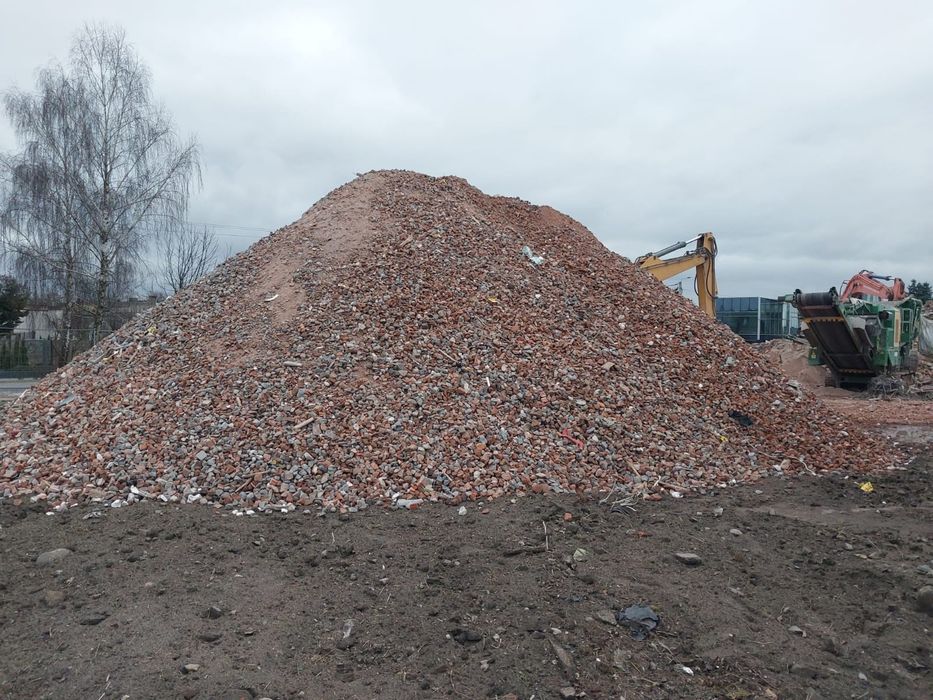 Kruszywo betonowe i ceglane