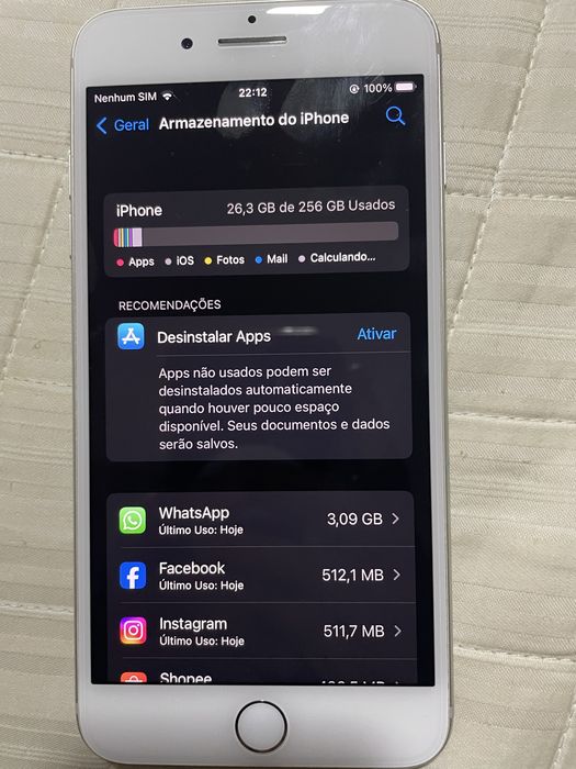 Iphone 7 plus de 256gb