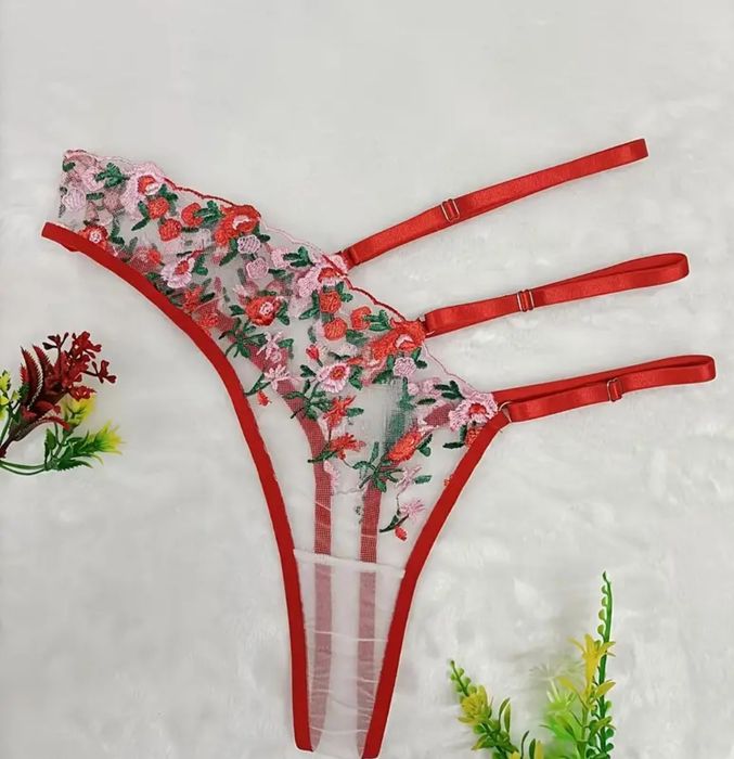 Kolorowe stringi damskie