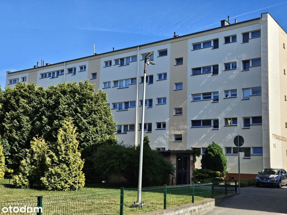 3 pokoje z balkonem i widokiem na zieleń | 48 m²