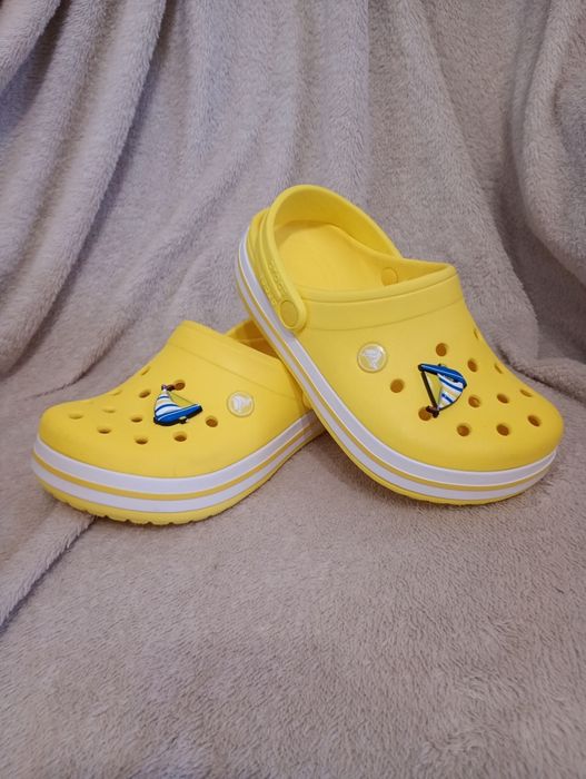 Клоги, кроксы Crocs J 3, размер 33-34, стелька 22 см
