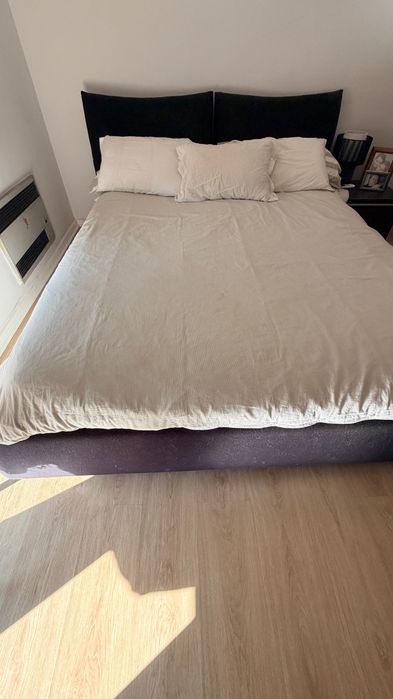CAMA CASAL colchão ikea 180 X 220
