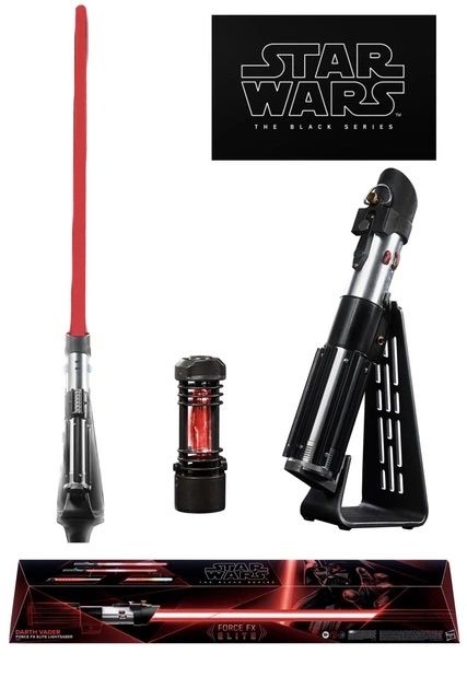 Елітний інтерактивний Світловий Меч Дарт Вейдер Star Wars від Hasbro