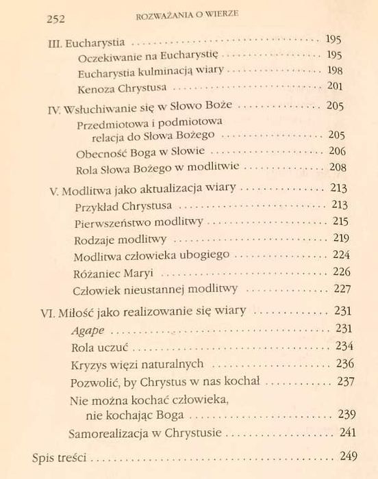 Rozważania o wierze Ks. Tadeusz Dajczer