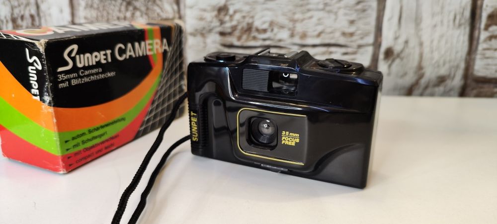 Kompaktowy aparat fotograficzny Sunpet 35 mm