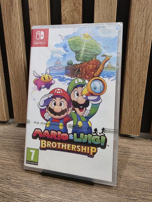 Nowa, zafoliowana Mario & Luigi Brothership Nintendo Switch