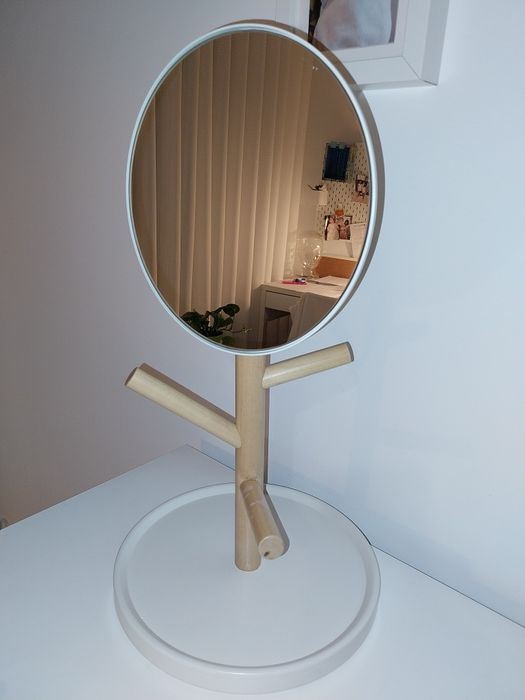 Espelho de mesa redondo