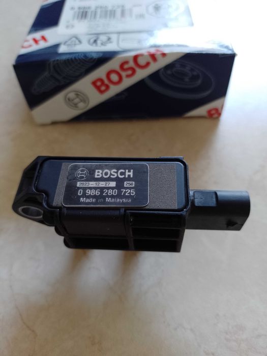 Czujnik ciśnienia spalin bosch do dpf vw audi skoda 1.6 2.0 tdi.