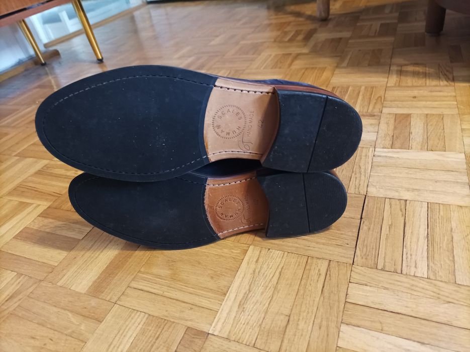 Mokasyny męskie Human Scales double monki