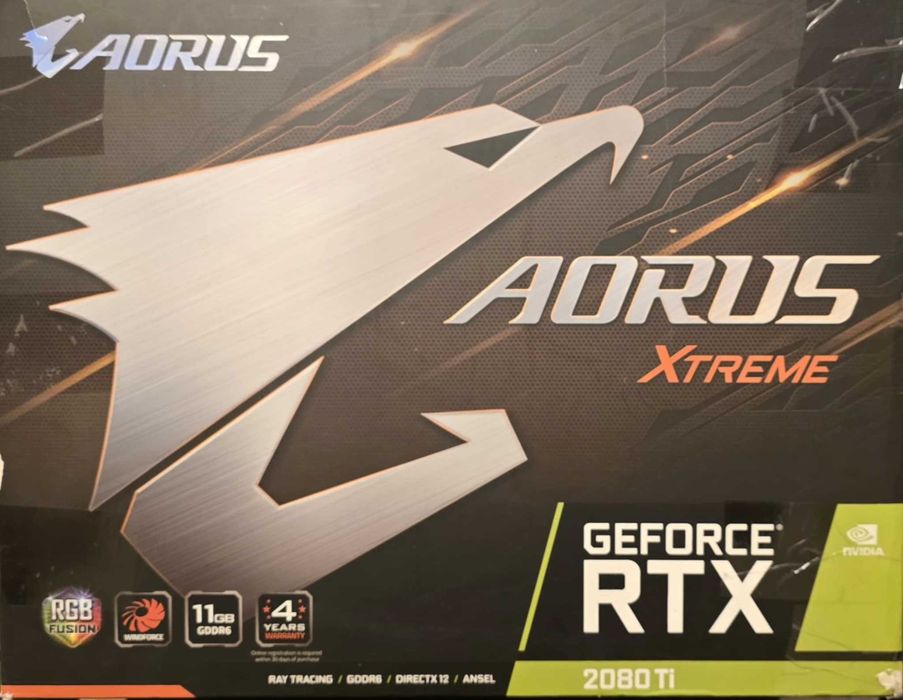 Gigabyte GeForce RTX 2080 Ti AORUS XTREME 11GB GDDR6