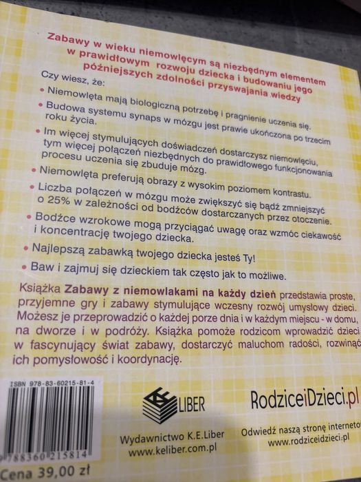 Zabawy z niemowlakami na kazdy dzien