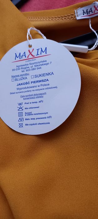 Sukienka wieczorowa Maxim nowa z metką