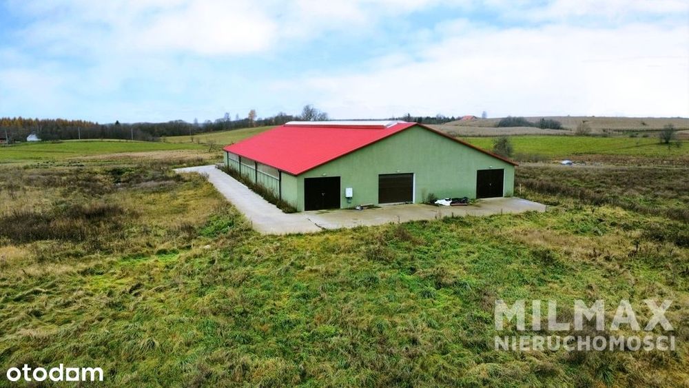 Hala 1121 m², działka 3.97 ha