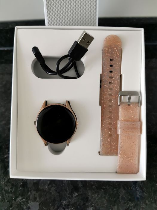 Smartwatch Radiant RAS21003 com Bracelete Rosa Brilhante