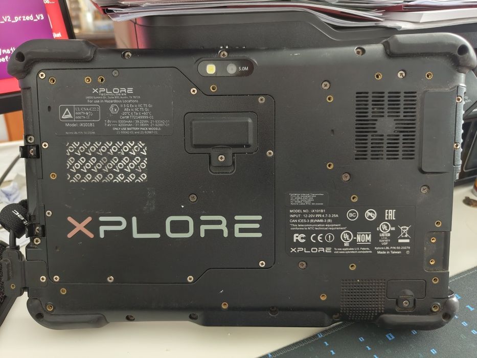 Xplore XSLATE D10 iX101B1 pancerny tablet Windows 10 4GB / 64GB IP65 ATEX