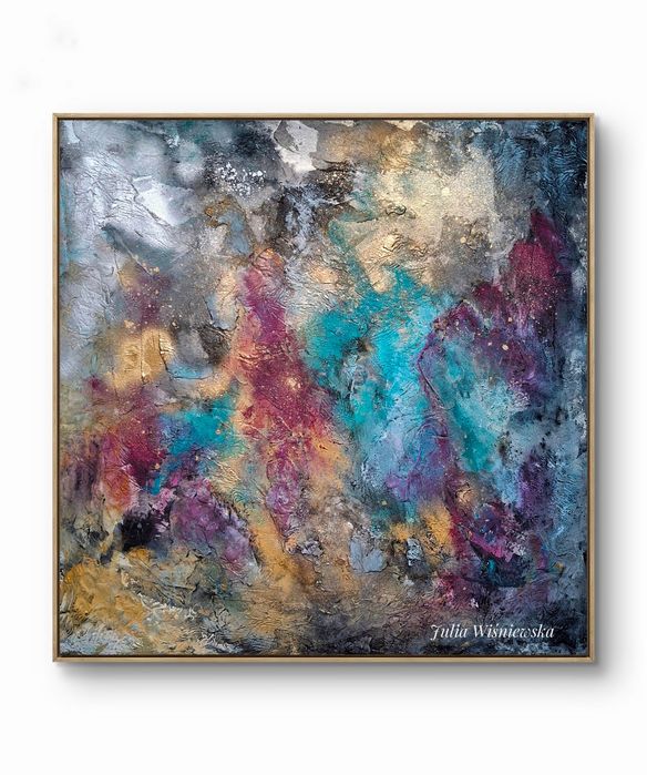 Obraz akrylowy 60x60 struktularny