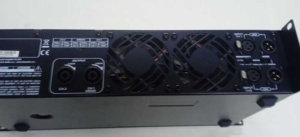 D.A.S PA-500 wzmacniacz 2 x 250W 4Ω IDEALNY