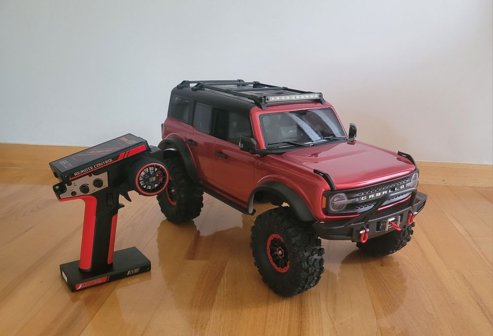 Rc trial Ford Bronco 1/10 HB R1001 / axial trx4 Przemyśl • OLX.pl