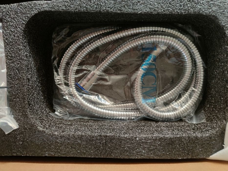 Coluna de chuveiro termostática com chuveiro de 12 polegadas