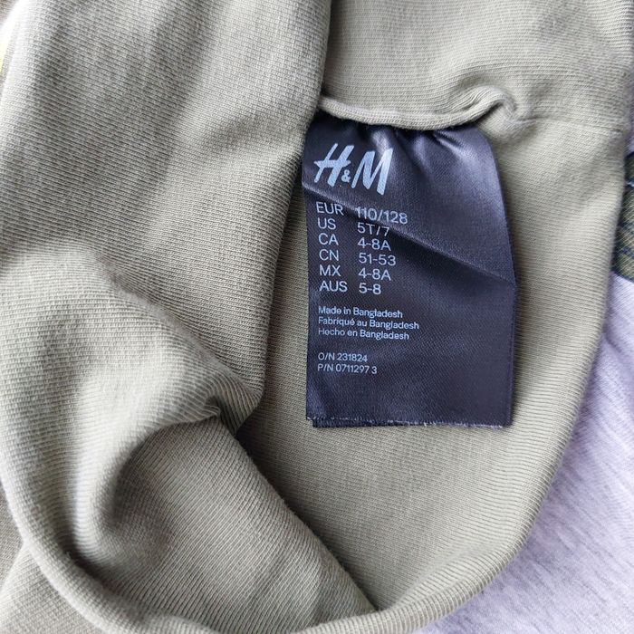 Zestaw czapka + komin H&M dinozaury